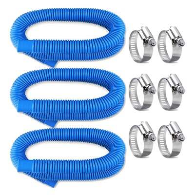 #ad #ad Pool Pump Replacement Hose for 330GPH 1000GPH 3 Pack Swimming Pool Pump9758