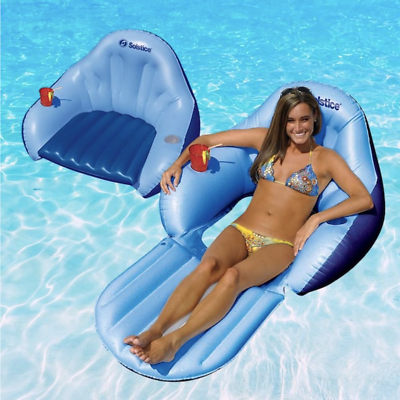 #ad Brand New Solstice Water Sports Swimming Float Inflatable Pool Float Toy Raft