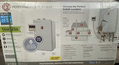 #ad Rheem 9.5 GPM Natural Gas Indoor Tankless Water Heater ECOH200DVLN 2