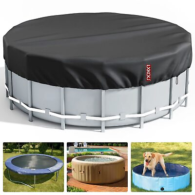 #ad 6 Ft Round Pool Cover Solar Covers for Above Ground Pools Stock Tank Pool Cover