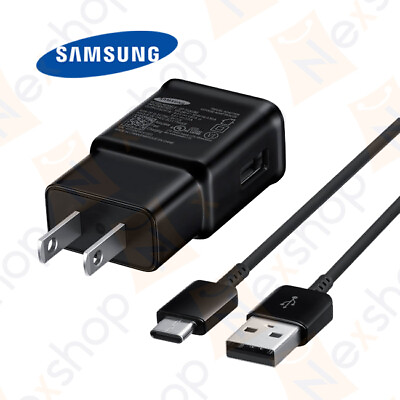 #ad Original Samsung Galaxy S10 S10e Plus Fast Charge Wall Adapter amp; 1M Type C Cable
