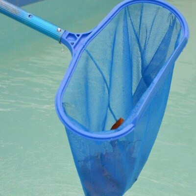 Swimming Pool Spa Pond Skimmer Net Rubbish Cleaning Rake Mesh Leaf Nets Deep Bag