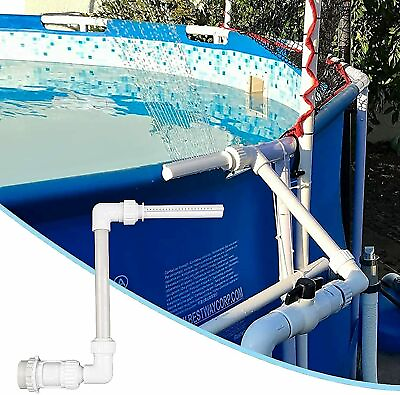 #ad For Intex Waterfall Fountain Water In Above Ground Swimming Pool Sprinkler Spray