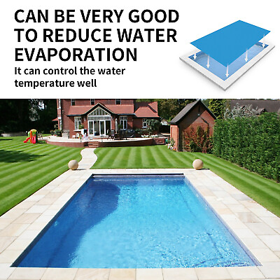 #ad Swimming Pool Cover Protector Bubble Cap Protection Insulated Cover Dustproof
