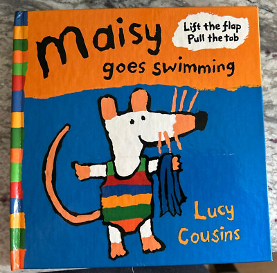 #ad #ad Maisy Goes Swimming by Cousins Lucy; Schmid Roberto Ed. NEW BOOK