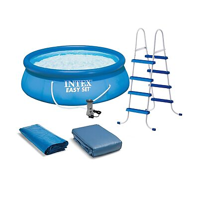#ad INTEX 28167EH Easy Set Inflatable Swimming Pool Set: 15ft x 48in amp;#8211; Include