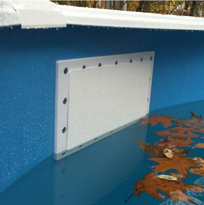 Simpooltec Skimmer Plug Winter Closure for Hayward Above Ground Pool Skimmers