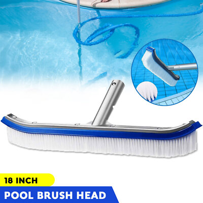 #ad #ad 18 inch Swimming Pool Brush Head Cleaner Cleaning Pond Brush for Vinyl Floor