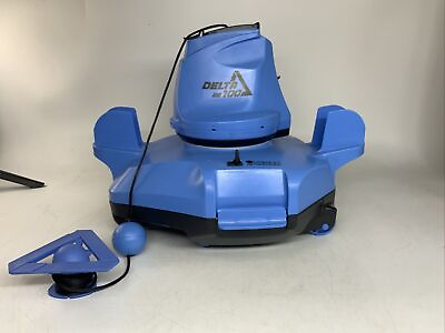 #ad Kokido Delta 100 Cordless Intelligent Robotic Pool Vacuum Cleaner Blue Untested