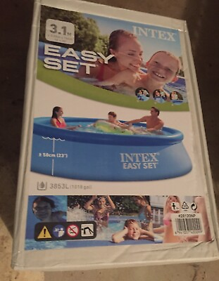 #ad Intex 10ft x 30in Easy Set Pool Brand New W O Pump US SELLER Fast Delivery.