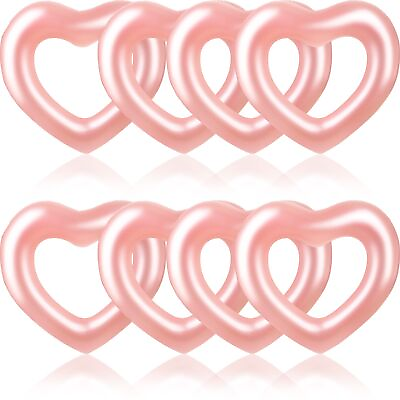 #ad #ad Sonarun 8 Pack Inflatable Heart Shape Swimming Rings Bulk Sweet Love Swimming...