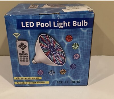 #ad #ad Life Bulb LED Color Pool Light Bulb for in ground Pool