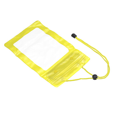 Waterproof Mobile Phone Cover Bags for Swimming Storage Cases Yellow