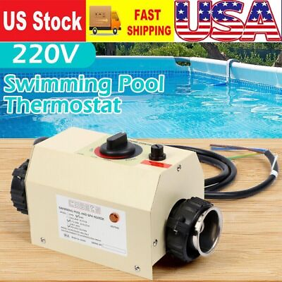 #ad #ad 220V SPA Heater Electric Swimming Pool and Heating Tub Water Heater Thermostat