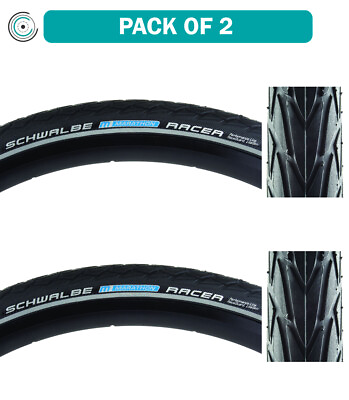 #ad #ad Pack of 2 Schwalbe Marathon Racer Performance Lite RaceGuard 20x1.5 Wire TPI 85