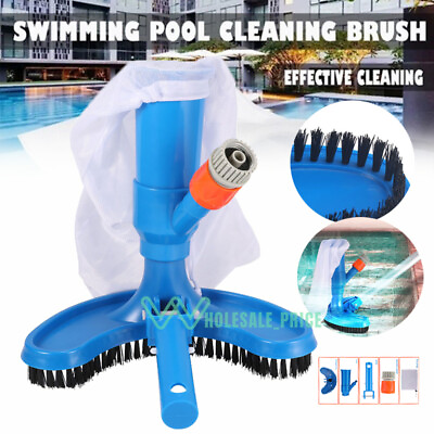 #ad Swimming Pool Vacuum Head Cleaner Cleaning Brush Above Ground Pool Suction Head