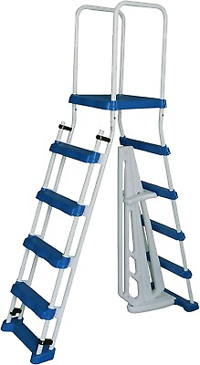 #ad NEW Blue Wave NE1217 52 in. A Frame Ladder for Above Ground Pools