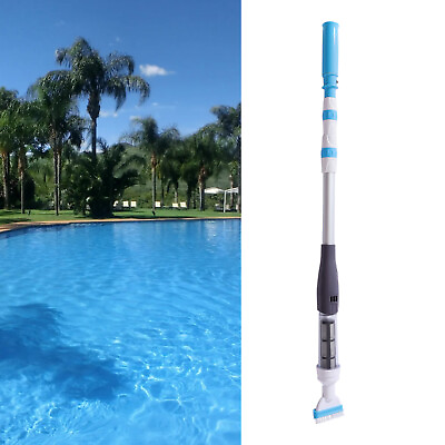 #ad #ad Aluminum Rechargeable Handheld Pool Vacuum Fit For Medium Swimming Pool Spa