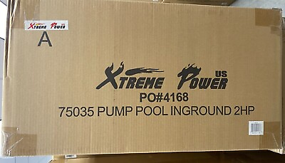 #ad XtremepowerUS 75035 Swimming Pool Inground 2HP Pump 115 230V