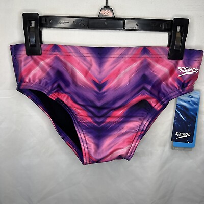 #ad Men’s Speedo Bikini Swim Brief Pro Lt Speedo Purple Size 30