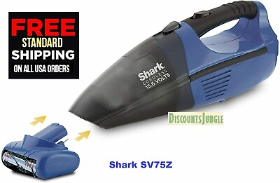 Shark SV75Z Cordless Pet Perfect Handheld Portable Vacuum Rechargeable BLUE
