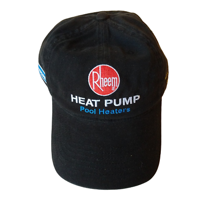 Rheem Pool Heat Pump AHRI Certified Baseball Cap R410A Slide Strap Adjust