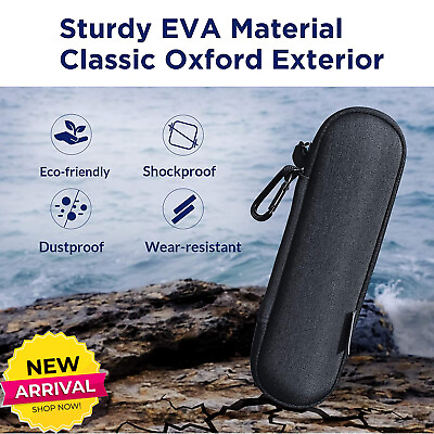 1P Water Filter Carrying CasePortable Filter Storage Zipper Shockproof Hard EVA