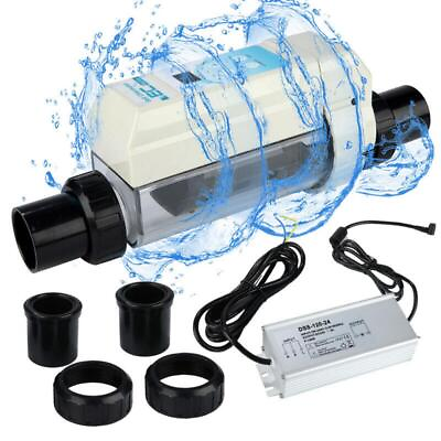 #ad New Water Swimming Pool System Chlorinator 8G H Salt Pool Chlorine Generator US