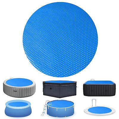#ad Evoio Solar Pool Covers Blankets for 8 ft Diameter Round Inground Above Groun...