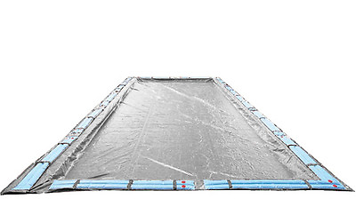 20#x27;x40#x27; Inground Solid Winter Swimming Pool Cover 20 Yr Warranty Rectangle
