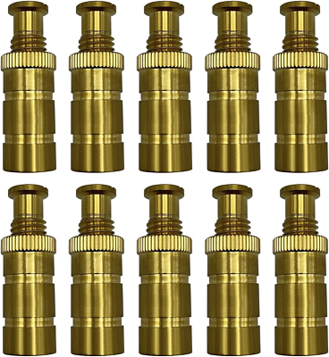 Poolzilla Pool Safety Cover Brass Anchors for Concrete and Pavers 10 Pack Un