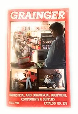 #ad GRAINGER INDUSTRIAL AND COMMERCIAL EQUIPMENT CATALOG NO 376 FALL 1989
