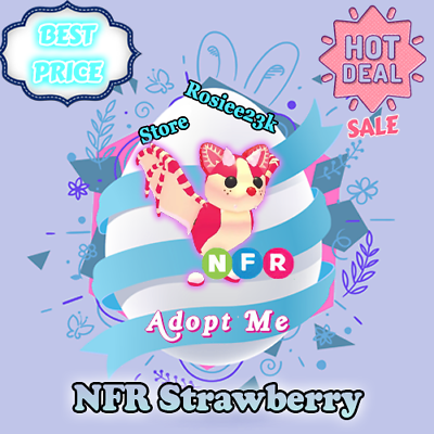 #ad #ad NFR Strawberry Neon Fly Ride ADOPT from ME ✨CHEAP PRICE And TRUSTED ✨
