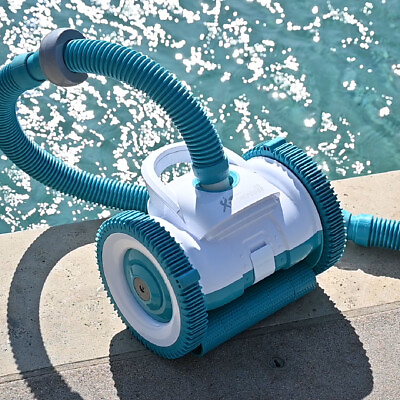 #ad #ad XtremepowerUS Automatic Suction Pool Cleaner Inground Pool Wall Climb 39ft Hoses