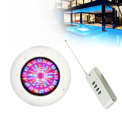 AC12V 36W RGB Swimming LED Pool Lights underwater light IP68 Waterproof Lamp RC