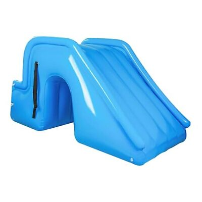 #ad Pool Slide Inflatable Swimming Water Slide Universal Trampoline Ladder