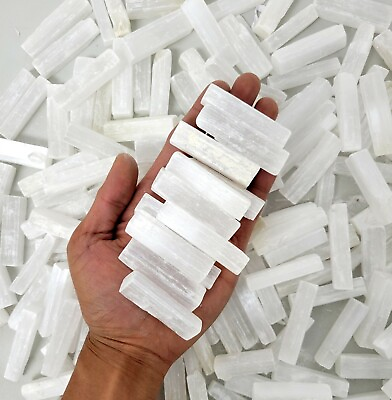 Small Selenite Sticks Wands Sticklets Bulk Raw Crystals Wholesale Natural Stones