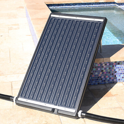 XtremepowerUS Flat Panel Pool Solar Heater Above In Ground System Swimming Pool