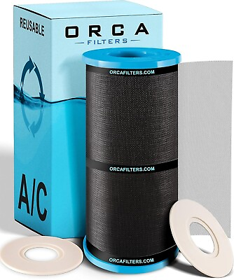 #ad #ad Orca Filters Re A C usable Pool Above Ground Pool Filter with Patented PureBlue