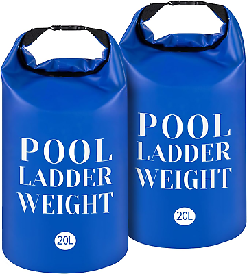 #ad #ad 20L 500D PVC Swimming Pool Ladder Weights 2 Pcs Waterproof Pool Step Weight San