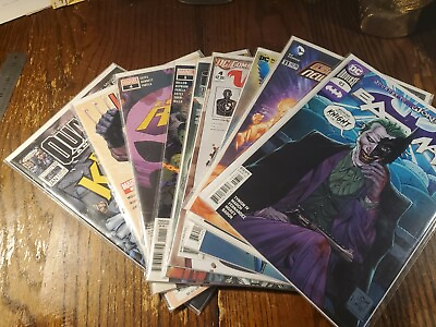 #ad DC and Marvel Comic Book Lot