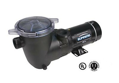 #ad Waterway Supreme 48 Frame Above Ground Swimming Pool Pump Choose Size