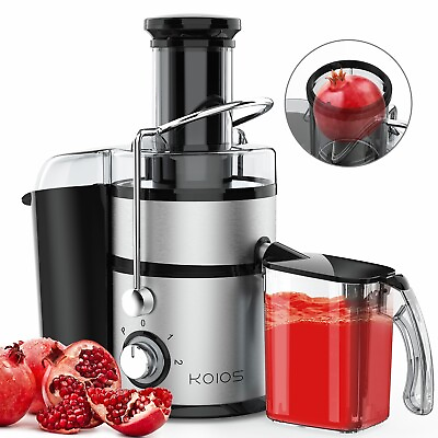 Centrifugal Juicer Machine Juice Extractor for Fruit Vegetable Wide Mouth