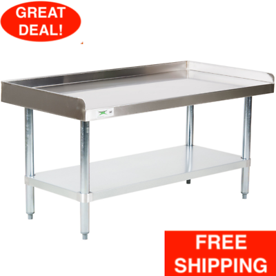 #ad 24quot; x 48quot; Stainless Steel Work Prep Tables Commercial Equipment Stand Undershelf
