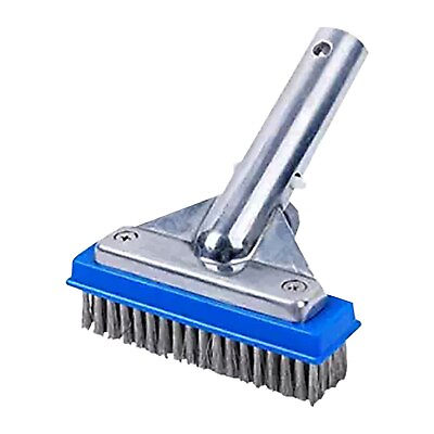 #ad #ad Swimming Pool Cleaning Brush 5Inch Metal Brush Swimming Pool Cleaning Equipment