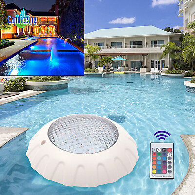 #ad #ad IP68 Waterproof 12V 38W LED Pool Lights Underwater RGB Swimming light Lamp Spa