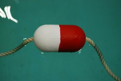 #ad FLOAT RED WHITE SOLID FOAM