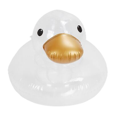 #ad Transparent Swimming Rings Duck Appearance Safe Thickened Inflatable Baby New