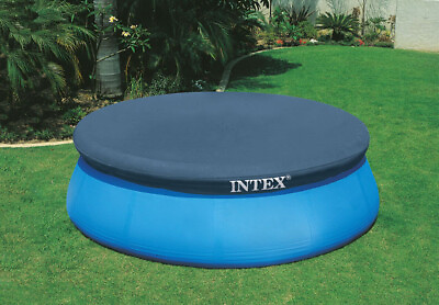 #ad Intex Easy Set Above Ground Round Swimming Pool Debris Cover 12 ft