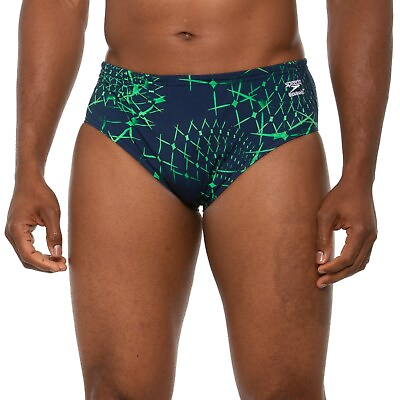 #ad #ad Speedo Men#x27;s Swim Briefs Size 36 Blue Green Endurance Swimming Water Polo NWT
